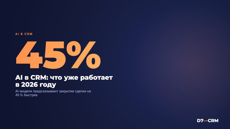 AI в CRM: что уже работает в 2026 году